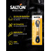 Шнурки для обуви Salton, с пропиткой, 60 см, круглые, черные