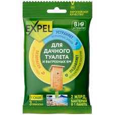 Биоактиватор Expel для дачного туалета и выгребных ям, саше 250 г