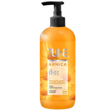 Гель для душа Tune Arnica Увлажняющий, для сухой кожи, с дозатором, арника и ценное масло арганы, 500 мл