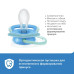 Пустышка силиконовая Philips Avent ultra air, слон, с футляром для хранения и стерилизации, 6-18 мес, 1 шт