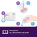 Пустышка силиконовая Philips Avent ultra air, Little Star/Hello, с футляром для хранения и стерилизации, 6-18 мес, 2 шт
