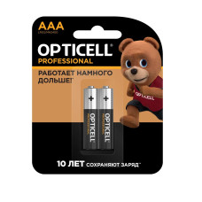Батарейки Opticell Professional AAA, 2шт Батарейки Opticell Professional AAA, 2шт