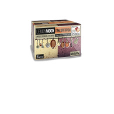 Губка для посуды Lemon Moon Retro Шахматы, крепнопористые, 6 шт