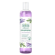 Гель для душа Svoboda Natural Расслабляющий, с экстрактами лаванды и розмарина, 430 мл