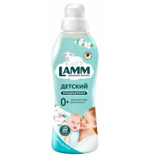 Кондиционер для белья Lamm Детский, Нежный хлопок, 910 мл Кондиционер для белья Lamm Детский, Нежный хлопок, 910 мл
