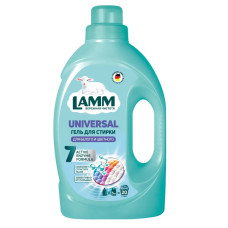 Гель для стирки Lamm Universal, для белого и цветного белья, 1,3 л Гель для стирки Lamm Universal, для белого и цветного белья, 1,3 л