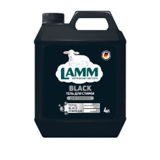 Гель для стирки Lamm Black, для черного и темного белья, 4 л Гель для стирки Lamm Black, для черного и темного белья, 4 л