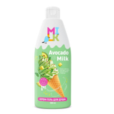 Крем-гель для душа Milk Авокадо+Молоко, 500 мл