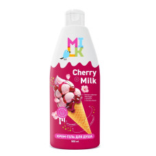 Крем-гель для душа Milk Вишня+Молоко, 500 мл