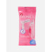 Бритвы одноразовые для женщин Deonica For Women 2 лезвия, 4 шт