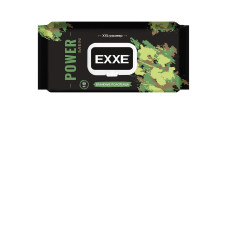 Влажные полотенца Exxe Power Men, 60 шт