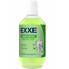 Ополаскиватель для полости рта Exxe Защита десен, 600 мл, зеленый
