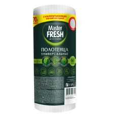 Полотенца универсальные Master Fresh Соты, в рулоне, 60шт, 20*25см Полотенца универсальные Master Fresh Соты, в рулоне, 60шт, 20*25см