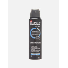 Дезодорант-антиперспирант мужской Deonica For Men Активная защита, спрей, 150 мл