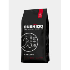Кофе в зернах Bushido Black Katana, 100% премиальная арабика, 227 г, полимерная упаковка Кофе в зернах Bushido Black Katana, 100% премиальная арабика, 227 г, полимерная упаковка