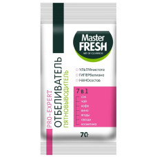 Отбеливатель-пятновыводитель для белья Master Fresh Pro-expert, порошок, 70 г Отбеливатель-пятновыводитель для белья Master Fresh Pro-expert, порошок, 70 г