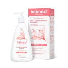 Гель для интимной гигиены Intimed Нежный уход, для чувствительной кожи, 200 мл