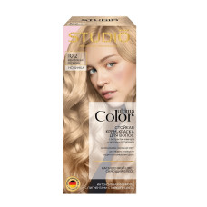 Стойкая крем-краска для волос Studio Professional Ultima Color, тон 10.2 жемчужный блондин