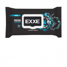 Влажные салфетки мужские Exxe Men парфюмированные, 100 шт