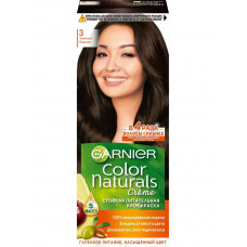 Стойкая питательная крем-краска Garnier Color Naturals 3 Темный каштан 110 мл