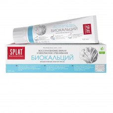 Зубная паста Splat professional Биокальций, восстановление эмали и безопасное отбеливание 100 мл