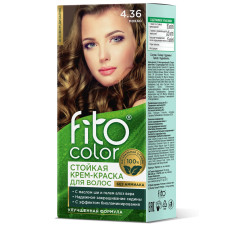 Стойкая крем-краска для волос Fitocolor 4.36 Мокко 115 мл Стойкая крем-краска для волос Fitocolor 4.36 Мокко 115 мл