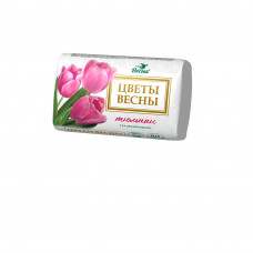 Мыло туалетное Весна, Цветы весны, Тюльпан 90 г