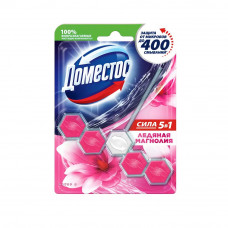 Блок для очищения унитаза Domestos Power 5 Ледяная магнолия 55 гр