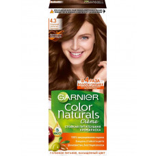 Стойкая питательная крем-краска Garnier Color Naturals, 4.3 Золотистый каштан 110 мл