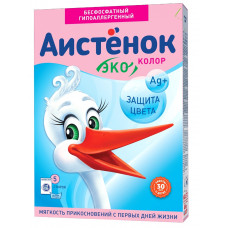 Стиральный порошок детский Аистенок Эко Колор 400 гр