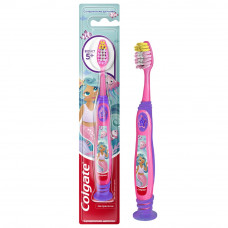 Детская зубная щетка Colgate Mermaid/Starsmile Ультрамягкая 5+, на присоске