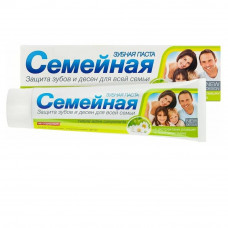 Зубная паста Семейная Свобода с экстрактом Тысячелистника и ромашки 130 гр