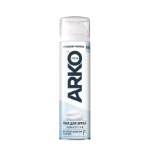Пена для бритья Arko Men Shaving Foam Sensitive для чувствительной кожи 200 мл