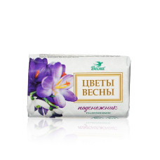 Мыло туалетное Весна, Цветы весны, Подснежник 90 г