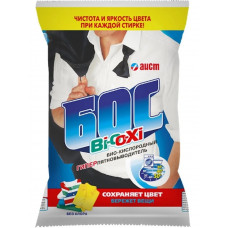 Пятновыводитель Бос BI-O-XI, порошок, био-кислородный, без хлора, пакет, 200г