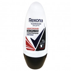Антиперспирант-шариковый Rexona Антибактериальная и Невидимая на черной и белой одежде 50 мл