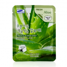 Тканевая маска с экстрактом алоэ 3W Clinic Fresh Aloe Mask Sheet 1 шт