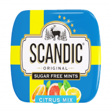 Конфеты SCANDIC без сахара Цитрусовый микс 14г