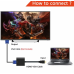 Адаптер переходник со шнуром  HDMI на VGA