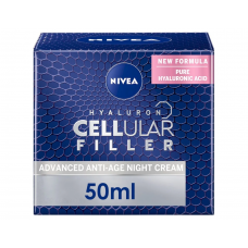 Nivea Hyaluron Cellular Filler Ночной крем-филлер для лица против морщин 50 мл