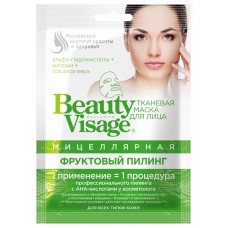 Тканевая маска для лица Beauty Visage Фруктовый пилинг 25 мл