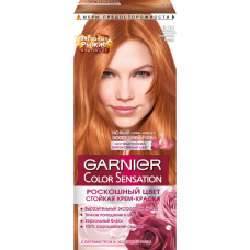Стойкая крем-краска Garnier Color Sensation Янтарные рыжие 8.24 Солнечный Янтарь 110 мл