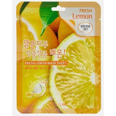 Тканевая маска для лица 3W Clinic с экстрактом лимона Fresh Lemon Mask Sheet 23 г
