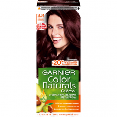 Стойкая питательная крем-краска Garnier Color Naturals 3.61 Сочная ежевика 110 мл