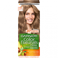 Стойкая питательная крем-краска Garnier Color Naturals 7.00 Глубокий Русый 110 мл