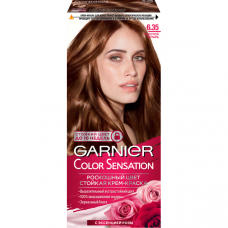 Стойкая крем-краска Garnier Color Sensation Роскошь цвета 6.35 Золотой янтарь 110 мл