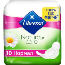 Прокладки гигиенические Libresse Natural Care Normal 10 шт