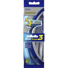 Бритвы одноразовые Gillette Simple3 Blue 4 шт