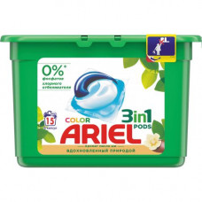 Капсулы Для Стирки Ariel Всё-в-1 Масло Ши 15 шт