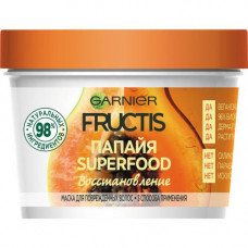 Маска для волос восстанавливающая 3в1 Fructis Superfood Папайя для поврежденных волос 390 мл